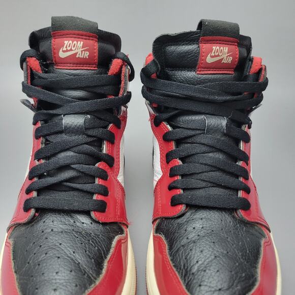 Nike Air Jordan 1 Zoom Air CMFT Women's Size 7 Chicago Bulls Red CT0979-610 - Picture 6 of 12